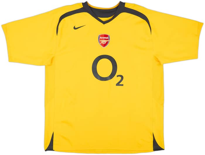 2005-06 Arsenal Away Shirt Henry #14 - 8/10 - (XL)