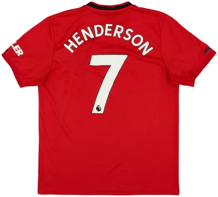 2019-20 Manchester United Home Shirt Henderson #7 - 5/10 - (L)