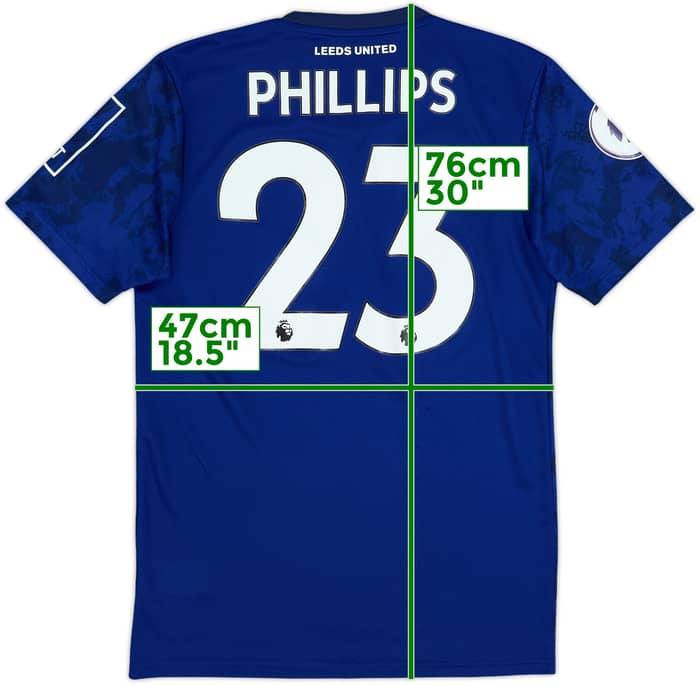 2021-22 Leeds United Away Shirt Phillips #23 - 10/10 - (L)