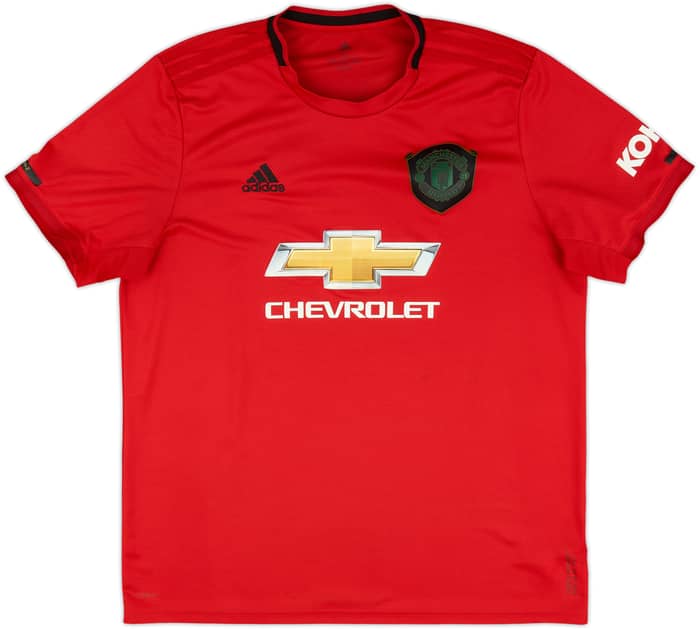 2019-20 Manchester United Home Shirt B.Fernandes #18 - 6/10 - (XL)