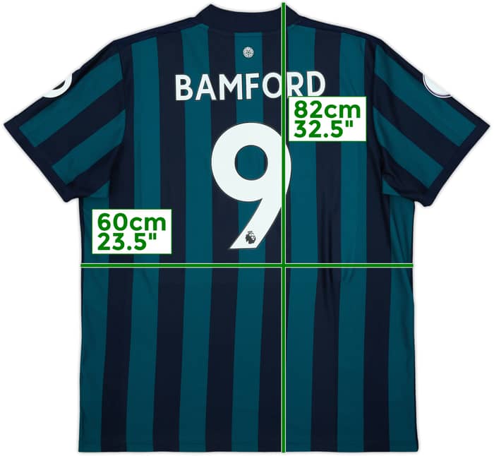 2020-21 Leeds United Away Shirt Bamford #9 - 9/10 - (XL)