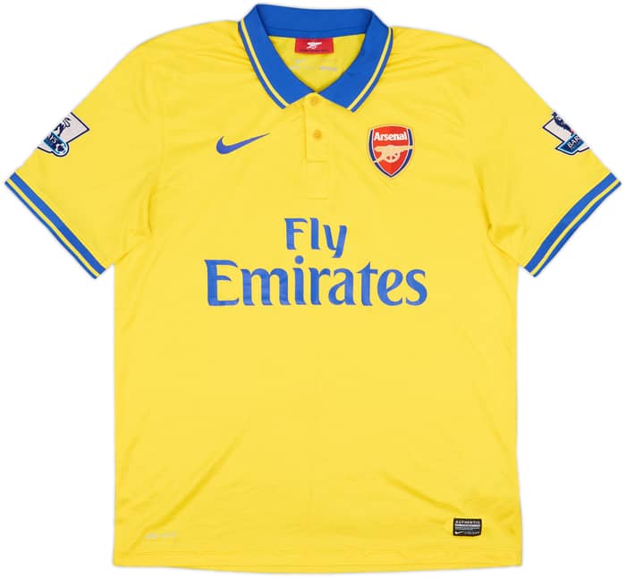 2013-14 Arsenal Away Shirt Wilshere #10 - 8/10 - (L)