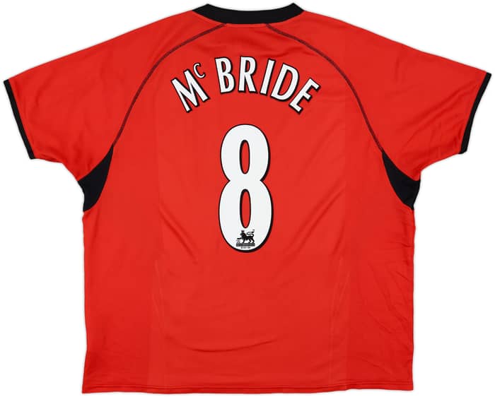 2003-04 Fulham Third Shirt Mcbride #8 - 8/10 - (XXL)
