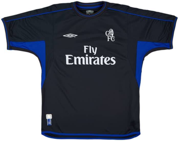 2002-04 Chelsea Away Shirt Zola #25 - 10/10 - (L)