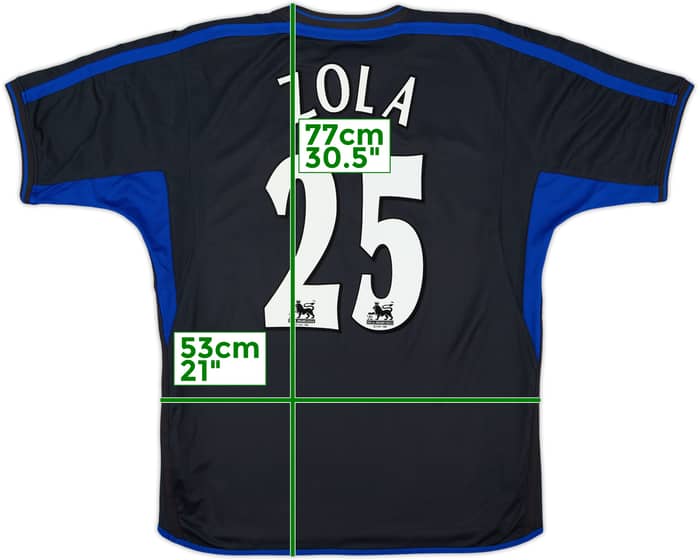 2002-04 Chelsea Away Shirt Zola #25 - 10/10 - (L)