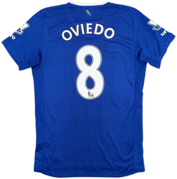 2015-16 Everton Home Shirt Oviedo #8 - 8/10 - (S)