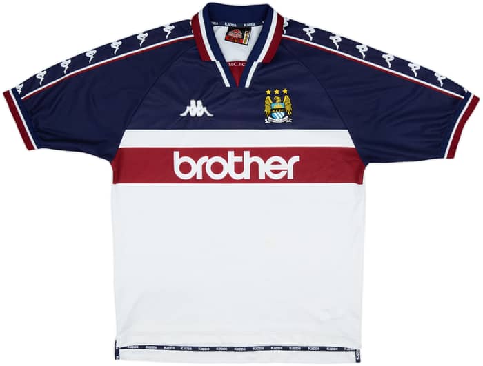 1997-98 Manchester City Away Shirt - 9/10 - (XL)