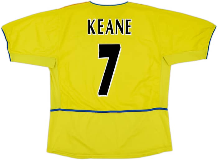 2002-03 Leeds United Away Shirt Keane #7 - 7/10 - (XXL)