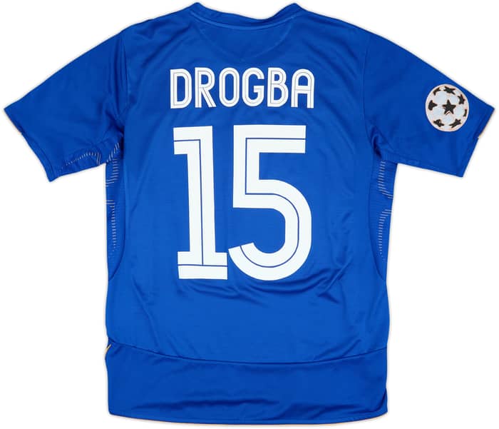 2005-06 Chelsea Centenary Home Shirt Drogba #15 - 6/10 - (M)