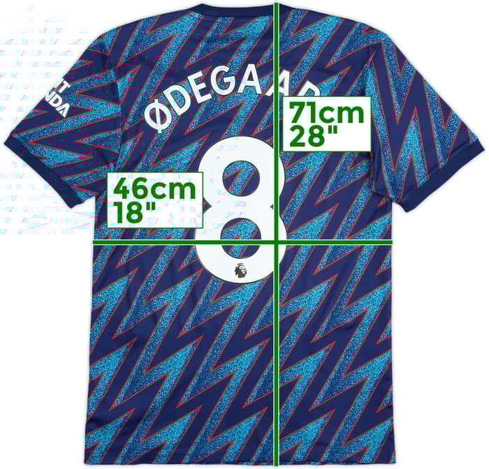 2021-22 Arsenal Third Shirt Odegaard #8 - 10/10 - (S)