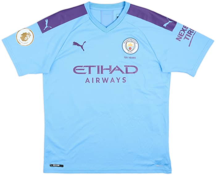 2019-20 Manchester City Home Shirt Gundogan #8 - 6/10 - (L)