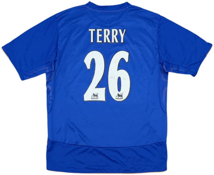 2005-06 Chelsea Centenary Home Shirt Terry #26 - 6/10 - (L)
