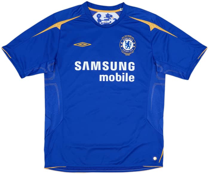 2005-06 Chelsea Centenary Home Shirt Terry #26 - 6/10 - (L)