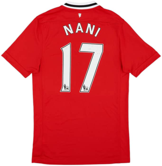 2011-12 Manchester United Home Shirt Nani #17 - 6/10 - (S)