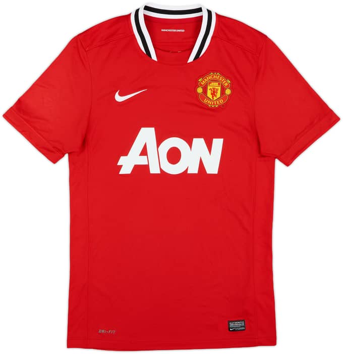 2011-12 Manchester United Home Shirt Nani #17 - 6/10 - (S)