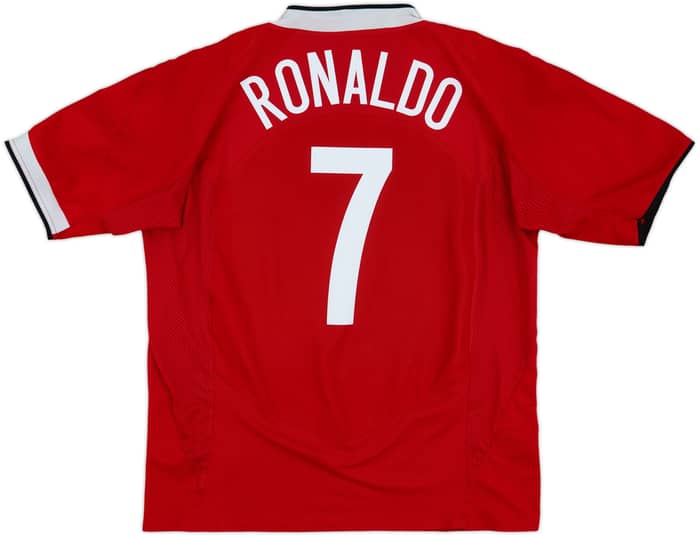 2004-06 Manchester United Home Shirt Ronaldo #7 - 7/10 - (L)