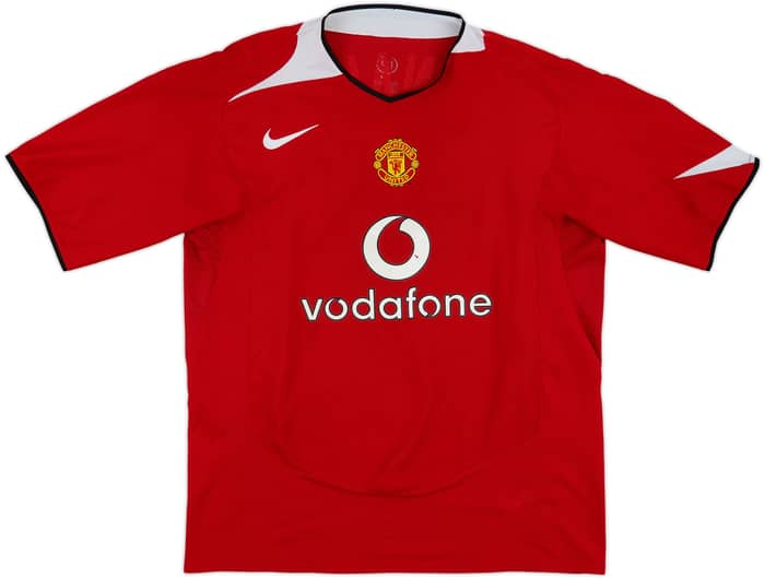 2004-06 Manchester United Home Shirt Ronaldo #7 - 7/10 - (L)