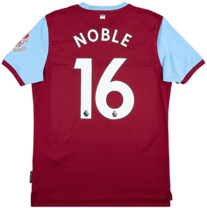 2019-20 West Ham Home Shirt Noble #16 - 8/10 - (L)