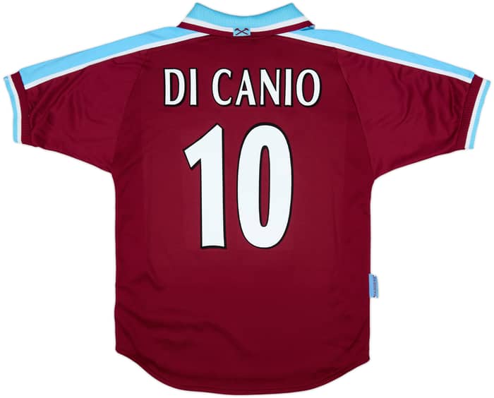 1999-01 West Ham Home Shirt Di Canio #10 - 9/10 - (L)