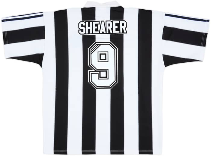 1995-97 Newcastle Home Shirt Shearer #9 - 9/10 - (XL)