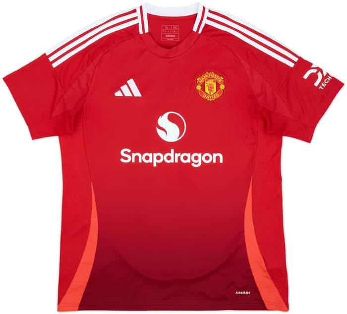 2024-25 Manchester United Home Shirt B.Fernandes #8 - 9/10 - (XL)