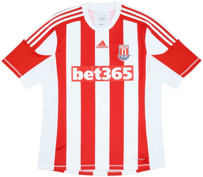 2012-13 Stoke '150 Years' Home Shirt Crouch #25 - 9/10 - (L)