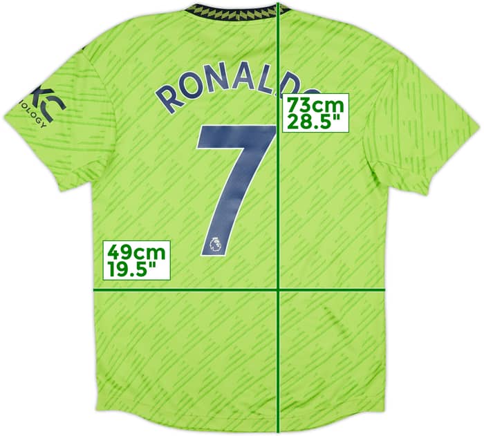 2022-23 Manchester United Authentic Third Shirt Ronaldo #7 - 10/10 - (M)