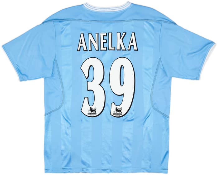 2003-04 Manchester City Home Shirt Anelka #39 - 7/10 - (S)