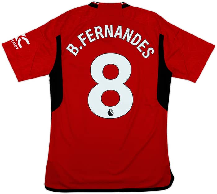 2023-24 Manchester United Home Shirt B.Fernandes #8 - 8/10 - (M)