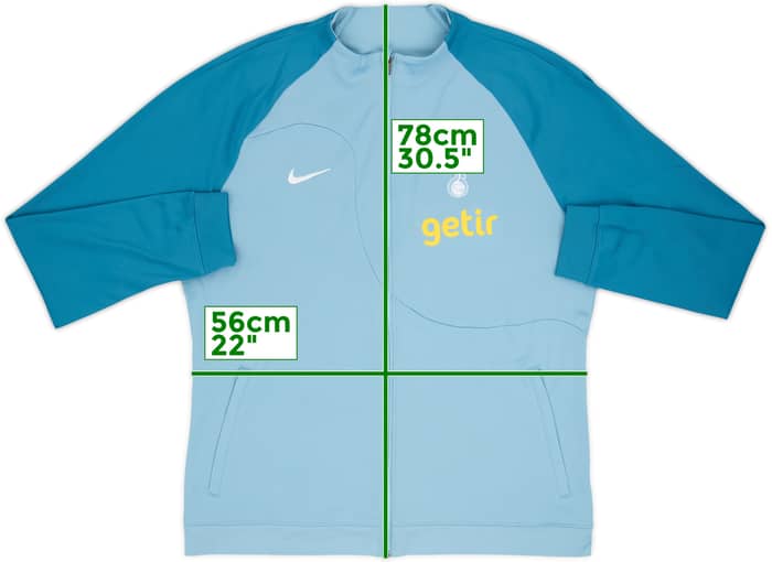 2022-23 Tottenham Nike Track Jacket - 6/10 - (XL)