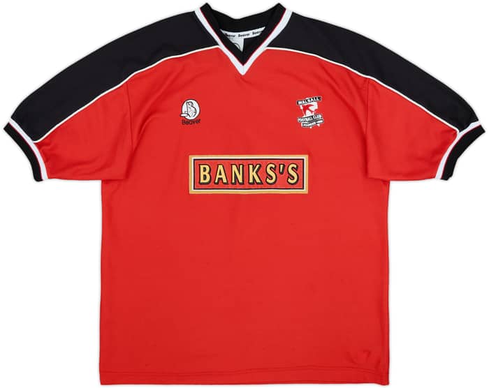 1999-00 Walsall Home Shirt - 8/10 - (M)