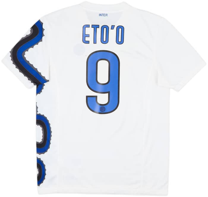 2010-11 Inter Milan Away Shirt Eto'o #9 - 7/10 - (M)