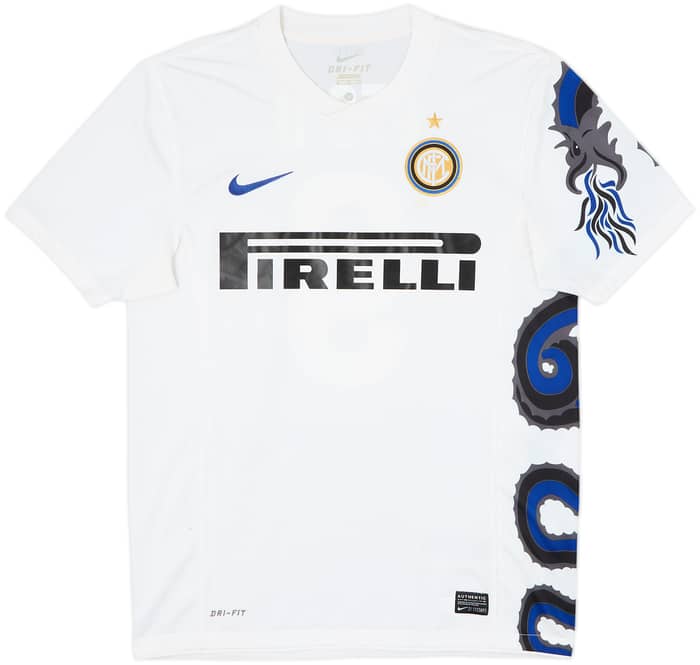 2010-11 Inter Milan Away Shirt Eto'o #9 - 7/10 - (M)