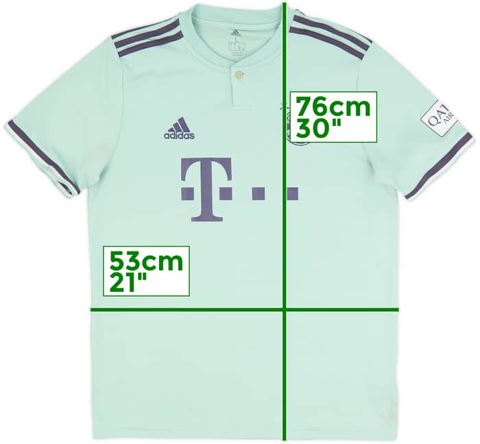 2018-19 Bayern Munich Away Shirt - 4/10 - (L)