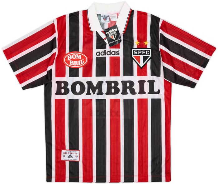 Camiseta de visitante de Sao Paulo 1998 #10 (M)