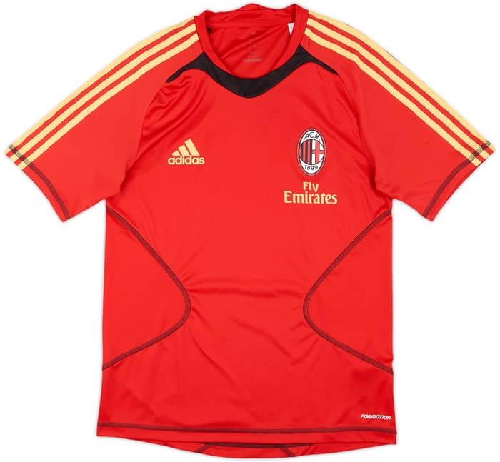 2010-11 AC Milan adidas Training Shirt - 7/10 - (XL.Boys)