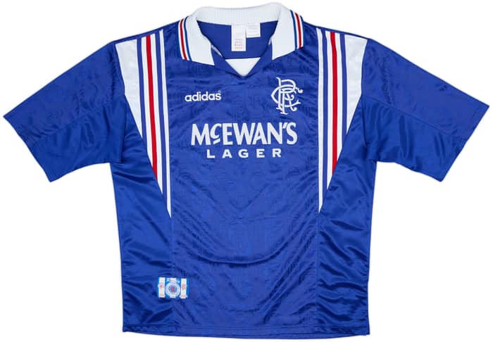 1996-97 Rangers Home Shirt - 8/10 - (XL)