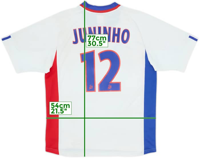 2001-02 Lyon Home Shirt Juninho #12 - 5/10 - (S)