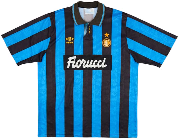 1992-94 Inter Milan Home Shirt - 8/10 - (XL)