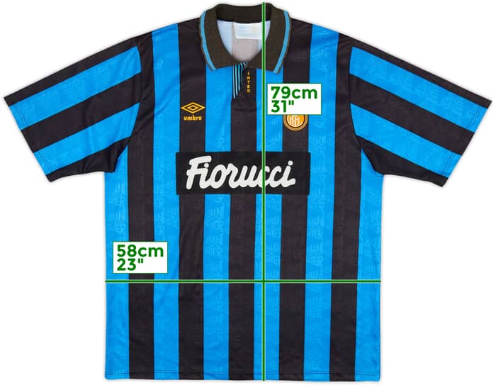 1992-94 Inter Milan Home Shirt - 8/10 - (XL)