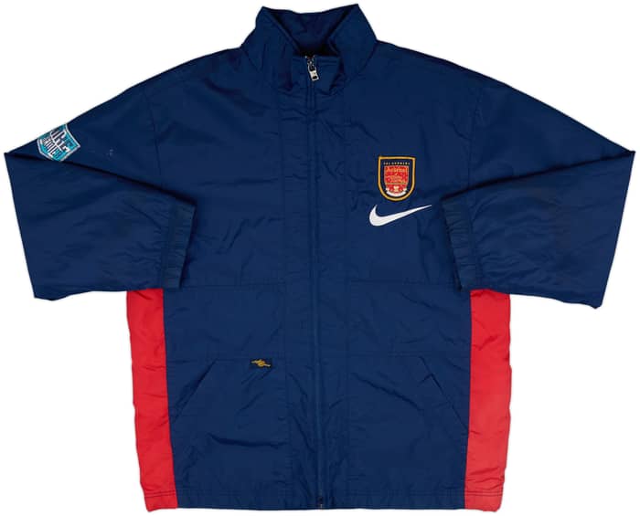 1996-98 Arsenal Nike Padded Bench Coat - 8/10 - (L)