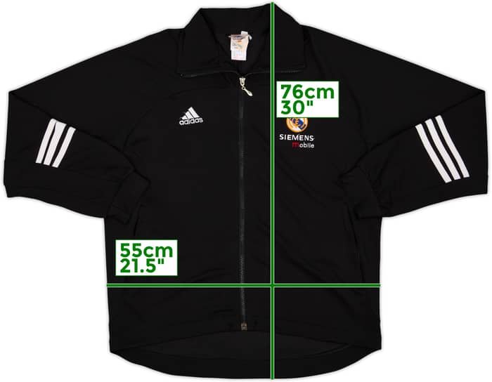 2002-03 Real Madrid Player Issue adidas Track Jacket - 5/10 - (XL)
