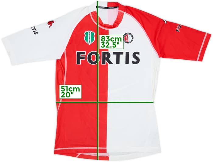 2004-05 Feyenoord Home Shirt - 5/10 - (XXL)