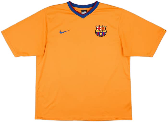 2006-08 Barcelona Basic Away Shirt Ronaldinho #10 - 9/10 - (XL)