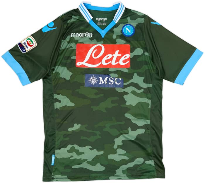 2013-14 Napoli Away Shirt Callejon #7 - 4/10 - (XL)