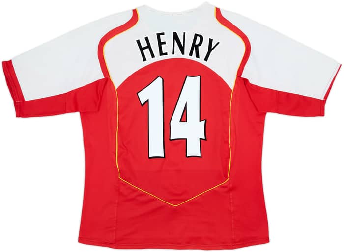2004-05 Arsenal Home Shirt Henry #14 - 7/10 - (M)