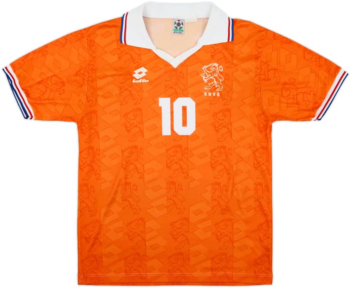 1994 Netherlands Home Shirt Bergkamp #10 - 8/10 - (M)