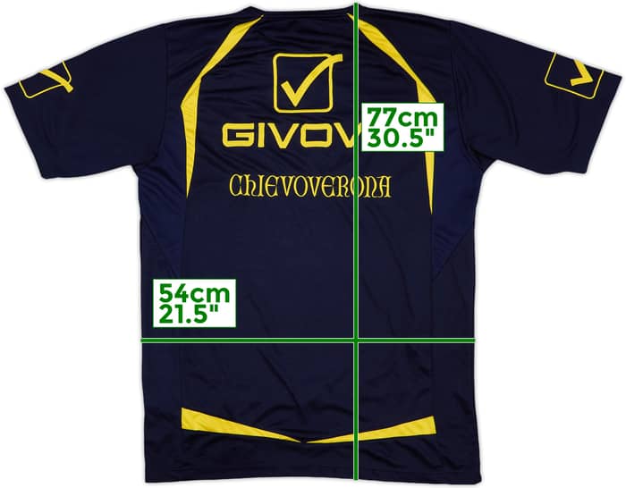 2012-13 Chievo Verona Givova Training Shirt - 5/10 - (XL)