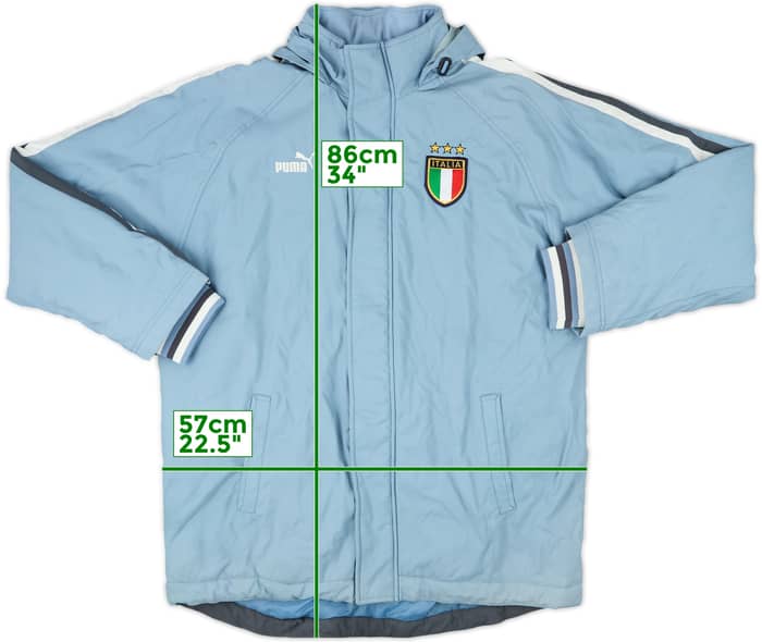2002-04 Italy Puma Padded Bench Coat - 8/10 - (L)