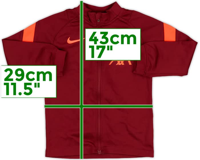2021-22 Liverpool Nike Track Jacket - 8/10 - (24-36 Months)